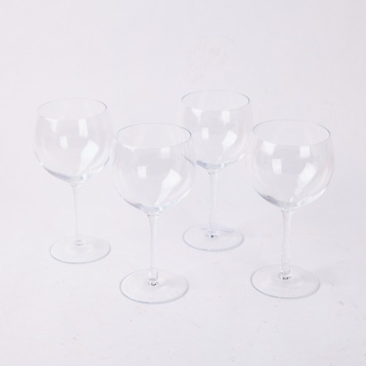 A Set Of Four Balloon Wine Glasses