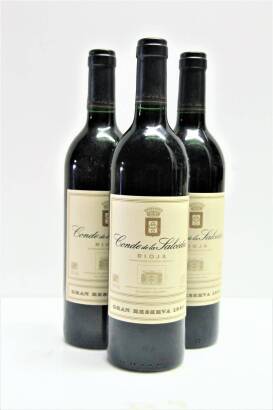 (3) 1995&nbsp;Conde de la Salceda Grand Reserva Rioja