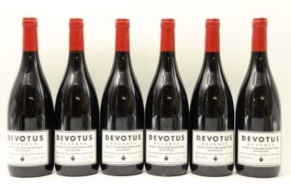 (6) 2019 Devotus Reserve Single Vineyard Pinot Noir, Martinborough