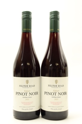 (2) 2021 Felton Road Calvert Pinot Noir, Bannockburn [JR17]