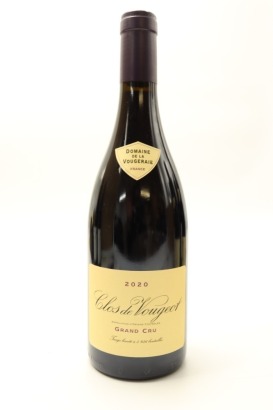 (1) 2020 Domaine de la Vougeraie Clos de Vougeot Grand Cru, Cote de Nuits [WS95]