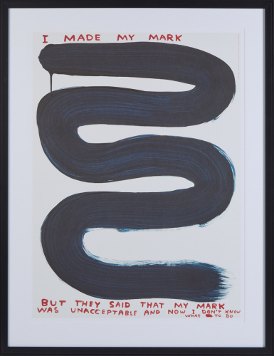 DAVID SHRIGLEY I Made My Mark 2021