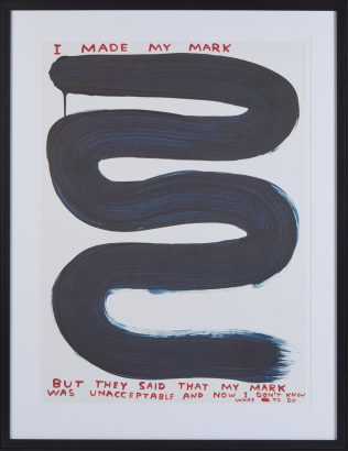 DAVID SHRIGLEY I Made My Mark 2021
