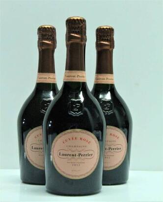(3) NV Laurent Perrier Rose