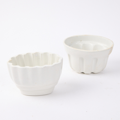 A Pair Of Vintage Jelly Moulds