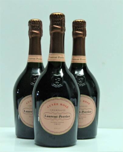 (3) NV Laurent Perrier Rose