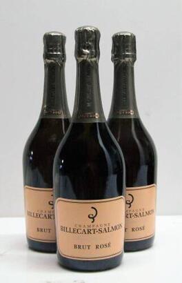 (3) NV Billecart-Salmon Rose