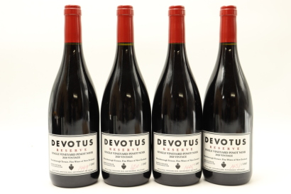 (4) 2020 Devotus Reserve Single Vineyard Pinot Noir, Martinborough