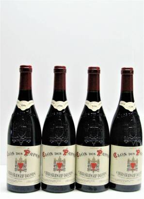(4) 2006&nbsp;Clos des Papes Chateauneuf du Pape