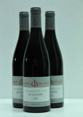 (3) 2005 Domaine de l'Arlot Les Suchots Vosne Romanee 1er Cru, Cotes de Nuits&nbsp;