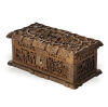 A 19th Century Chinese Sandalwood Carved Square Box