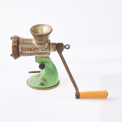 A VintageEnglish SPONG Meat Grinder