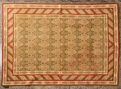An Italian Tappeti Cotton Rug