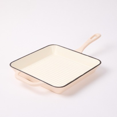 A Cast Iron Griddle Pan