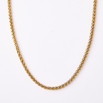 A Vintage Gold Plated Necklace