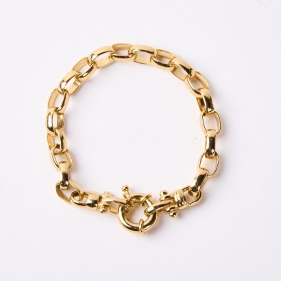 A Vintage Gold Plated Bracelet