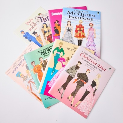 A Collection of Paper Doll Books