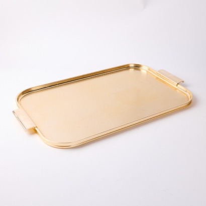 An Anodised 'Woodmet' Drinks Tray, Made in England