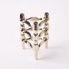 A Set of Three BMF Nagel Candle Holders