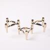 A Set of Three BMF Nagel Candle Holders - 2