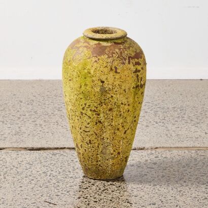 A Large Concrete Outdoor Urn