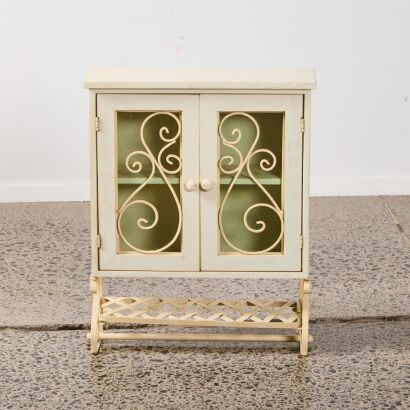 A Wall Hung French Country Storage Unit