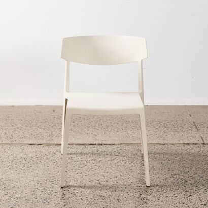 A Single Actiu Wing Chair Designed By Ramos Bassols