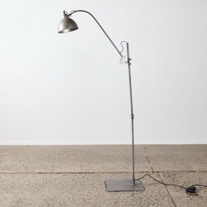 A Le Forge Industrial Floor Standing Lamp