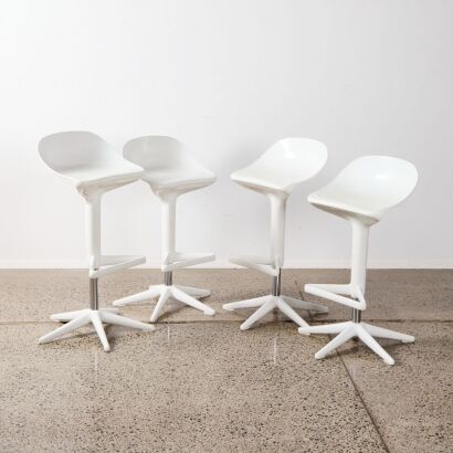 A Four Stools By Antonio Citterio For Kartell