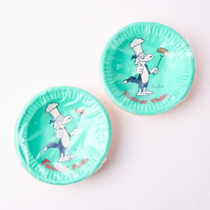 A Vintage Footrot Flats Bbq Plate