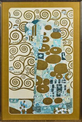 A Vintage Gustav Klimt Framed Print