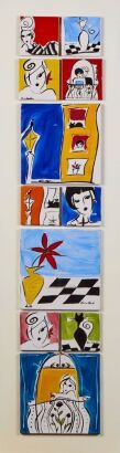 A Cris Conde (Brazil) Wall Hanging