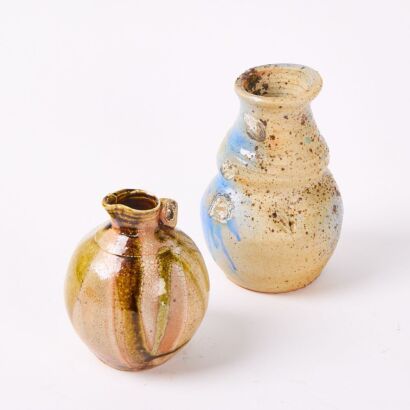 Two New Zealand Pottery Vessels