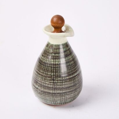 A Hamner Pottery Bottle and Stopper