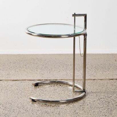 An Eileen Gray Style Side Table