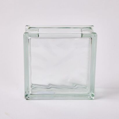 A German Glass Brick Vase