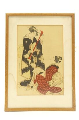 A Japanese 20th century ukiyo-e print