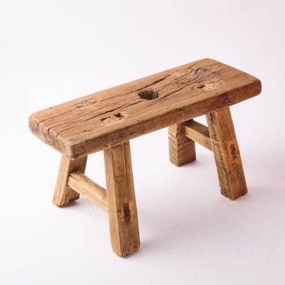 A Rustic Foot Stool