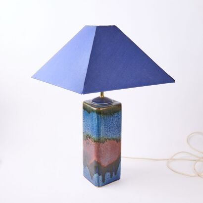 A Paul Wotherspoon Lamp Base Dated 1990
