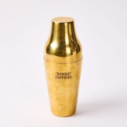 A BomBay Saphire Cocktail Shaker