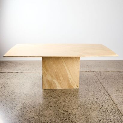 A Marble Dining Table