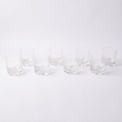 A Set of Six Glass Tumblers