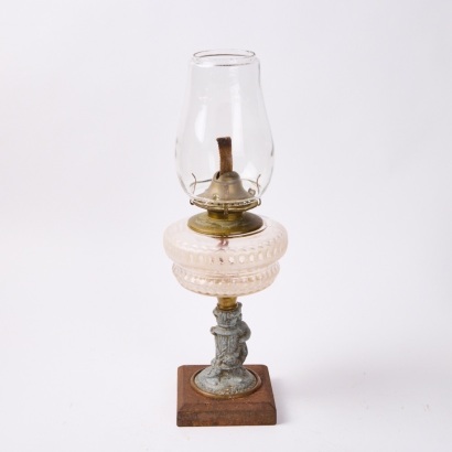 An Antique Oil Lamp
