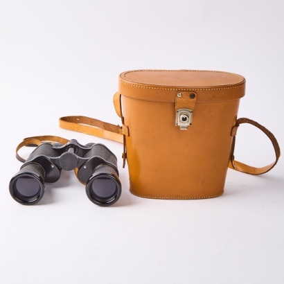 A Pair of Kershaw Binoculars, with attribution to Irish Prime Minister Albert Reynolds