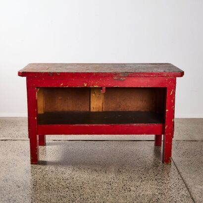 A Vintage Workshop Bench