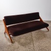 A Mermelada Estudio Espresso Brown Velvet Sofa