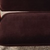 A Mermelada Estudio Espresso Brown Velvet Sofa - 4