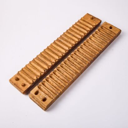 A Dutch Wood Cigar Mould