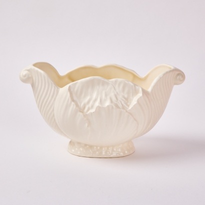 A Crown Lynn Cabbage Mantle Vase, Shape #598