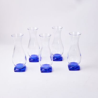A Set of Five Bormioli Rocco Glasses
